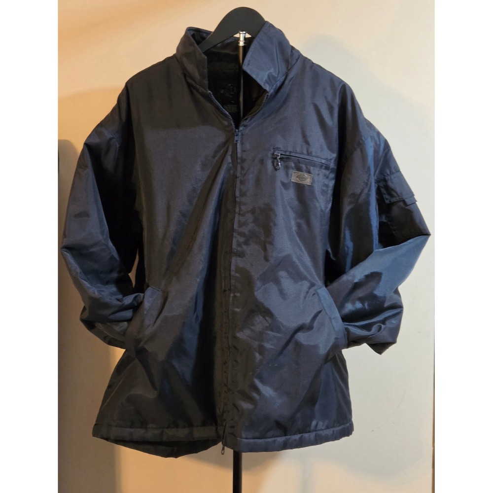 Dickies Insulated Utility Work Jacket Mens Size XL Blue